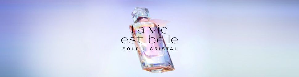 La Vie Est Belle Soleil Cristal nouveauté 2021 Lancôme avec Julia Roberts