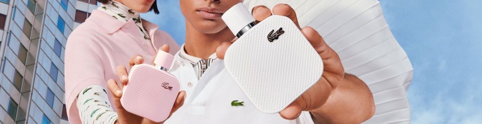 Eau de Lacoste L.12.12 blanc et rose les nouvelles eaux de parfum Lacoste 2021