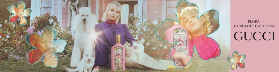 Miley Cyrus l'égérie du dernier parfum Gucci : Flora Gorgeous Gardenia 2021