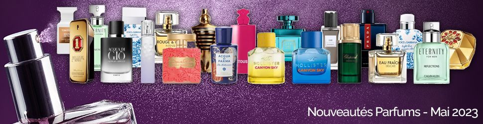 Les nouveaux parfums de Mai 2023