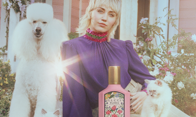 Miley Cyrus l'égérie du dernier parfum Gucci : Flora Gorgeous Gardenia 2021