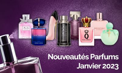 Les nouveaux parfums de Janvier 2023