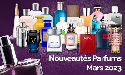 Les nouveaux parfums de Mars 2023