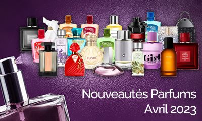 Les nouveaux parfums d'Avril 2023