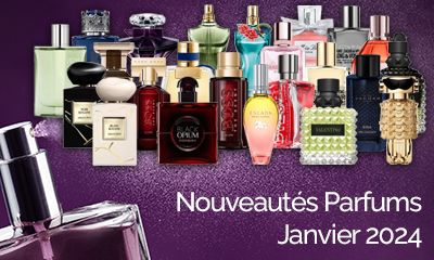 Les nouveaux parfums de Janvier 2024