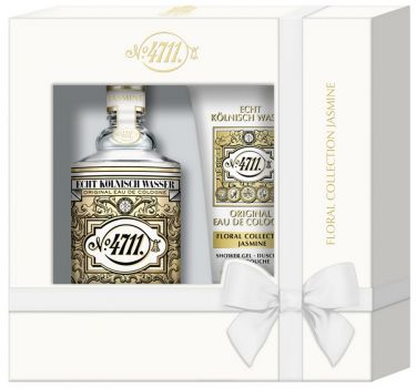 Coffret 4711 Collection Florale Jasmine : Eau de Cologne 100 ml + Gel Douche