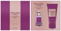 Abercrombie & Fitch Coffret Authentic Night : Eau de Parfum 50 ml + Émulsion pour le corps pas chers