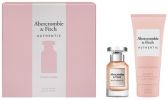 Abercrombie & Fitch Coffret Authentic pour femme : Eau de parfum 50 ml + Émulsion Corps pas chers