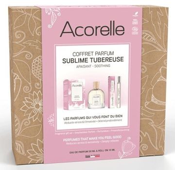 Coffret Sublime Tubereuse Noël 2023 : Eau de parfum 50 ml + Roll-on 10 ml