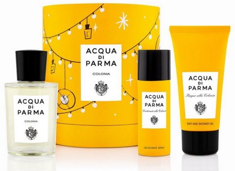 Coffret Colonia : Eau de Cologne 100 ml + Gel Douche + Déodorant