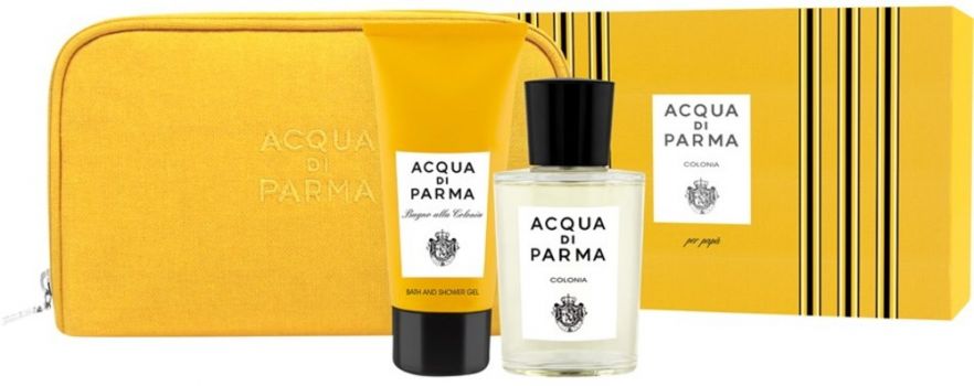 Coffret Colonia : Eau de Cologne 100 ml + Gel Douche + Trousse