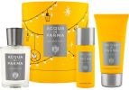 Acqua di Parma Coffret Colonia Pura : Eau de Cologne 100 ml + Gel Douche + Déodorant pas chers