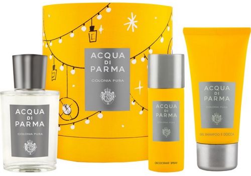 Coffret Colonia Pura : Eau de Cologne 100 ml + Gel Douche + Déodorant