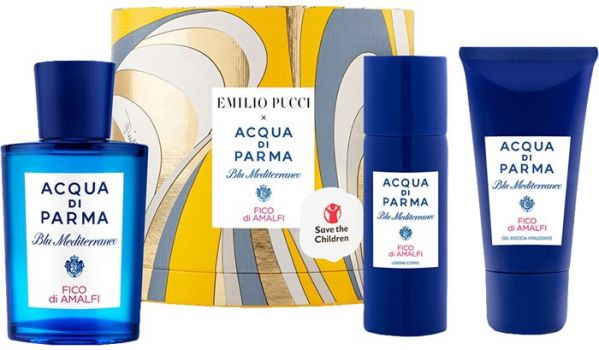 Coffret Fico di Amalfi : Eau de Toilette 75 ml + Gel Douche + Crème Corps