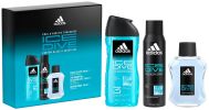 Adidas Coffret Ice Dive : Eau de toilette 100 ml + Gel douche 250 ml + Déodorant 150 ml pas chers
