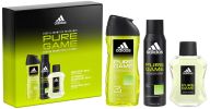 Adidas Coffret Pure Game : Eau de toilette 100 ml + Gel douche 250 ml + Déodorant 150 ml pas chers