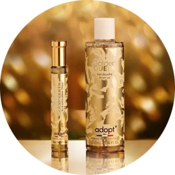 Coffret Golden Queen : Eau de parfum 30 ml + Gel douche 250 ml