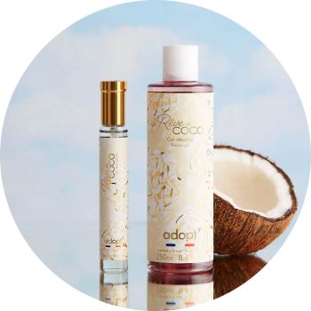 Coffret Rêve de Coco : Eau de parfum 30 ml + Gel douche 250 ml