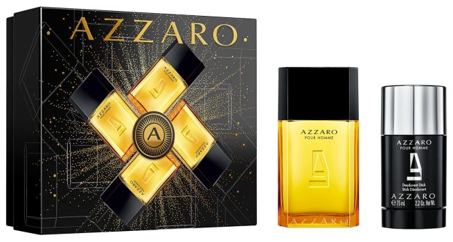 Coffret Azzaro pour Homme 2022 Noël : Eau de toilette 100 ml + Déodorant 75 ml