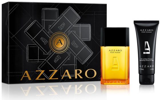 Coffret Azzaro pour Homme 2022 Fête des Pères : Eau de toilette 100 ml + Shampoing