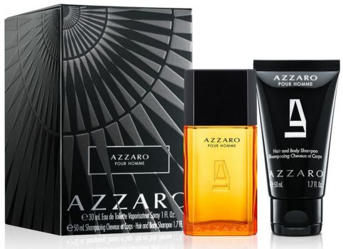 Coffret Azzaro pour Homme : Eau de toilette 30 ml + Shampoing