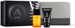 Azzaro Coffret Azzaro pour Homme : Eau de toilette 30 ml + Shampoing + Trousse de Toilette pas chers