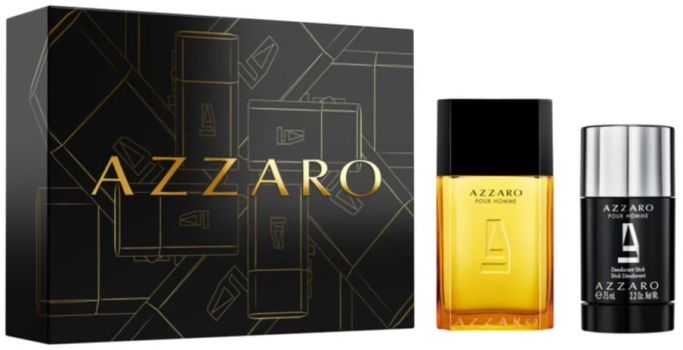 Coffret Azzaro pour Homme Fête des Pères 2023 : Eau de toilette 100 ml + Déodorant 75 ml