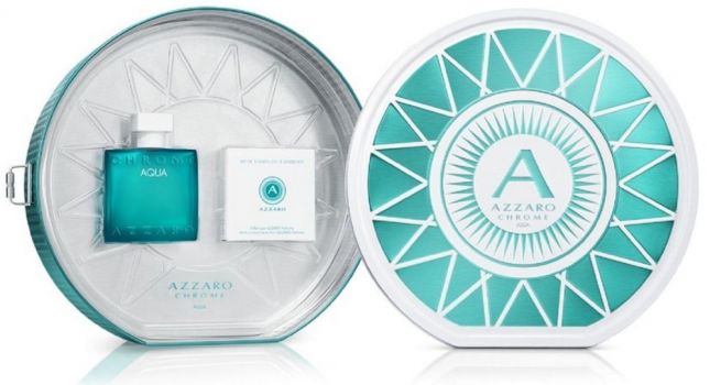 Coffret Chrome Aqua : Eau de Toilette 50 ml + Kit de trois lentilles photos