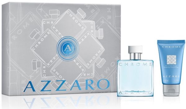 Coffret Chrome 2022 : Eau de toilette 50 ml + Shampoing 50 ml
