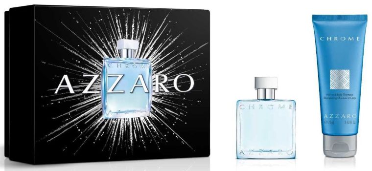 Coffret Chrome Noël 2024 : Eau de toilette 50 ml + Gel douche 75 ml