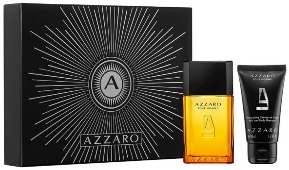 Coffret Noël Azzaro pour Homme : Eau de toilette 50 ml + Shampoing