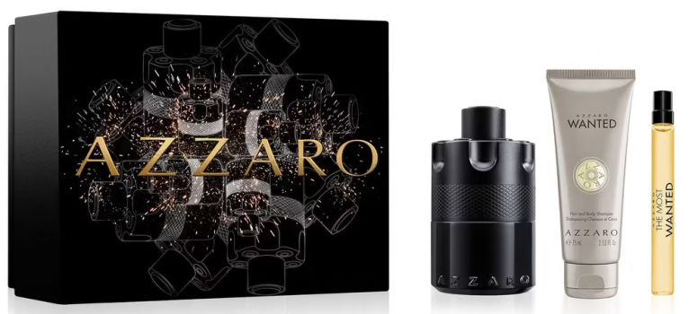 Coffret The Most Wanted Noël 2023 : Eau de parfum 100 ml + Gel douche 75 ml + Eau de parfum 10 ml