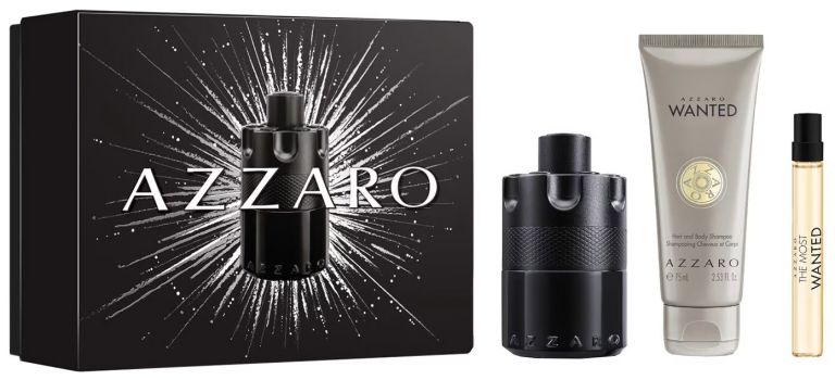 Coffret The Most Wanted Noël 2024 : Eau de parfum 100 ml + Format voyage 10 ml + Gel douche 75 ml