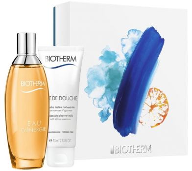 Coffret Eau d'Energie : Eau de Toilette 100 ml + Gel Douche