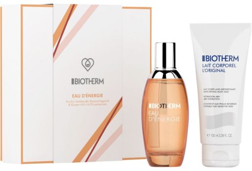 Coffret Eau d'Énergie : Eau de toilette 50 ml + Lait corps 100 ml