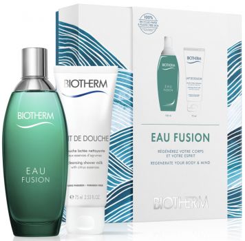 Coffret Eau Fusion : Eau de Toilette 100 ml + Gel Douche