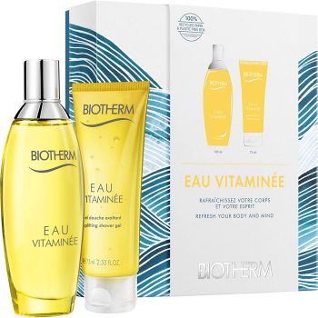 Coffret Eau Vitaminée : Eau de Toilette 100 ml + Gel Douche