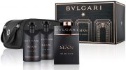 Bulgari Coffret Man In Black : Eau de Parfum 100 ml + Baume après rasage + Gel Douche + Trousse pas chers