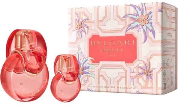 Coffret Omnia Coral : Eau de toilette 100 ml + Eau de toilette 15 ml