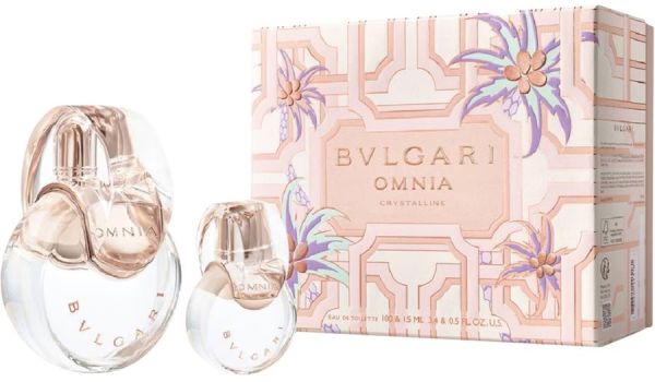 Coffret Omnia Crystalline : Eau de toilette 100 ml + Eau de toilette 15 ml