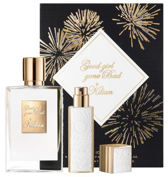 Coffret Good Girl Gone By Kilian Noël 2023 : Eau de parfum 50 ml + Eau de parfum 7.5 ml + Talisman