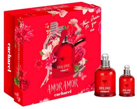 Coffret Amor Amor : Eau de toilette 100 ml + Eau de toilette