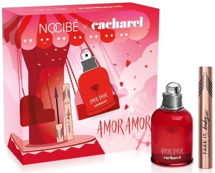 Coffret Cacharel & Nocibé, Amor Amor Noël 2023 : Eau de toilette 30 ml + Mascara