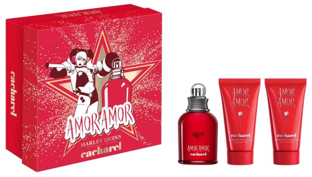 Coffret Amor Amor Noël 2023 : Eau de toilette 50 ml + Lait corps 50 ml + Lait corps 50 ml