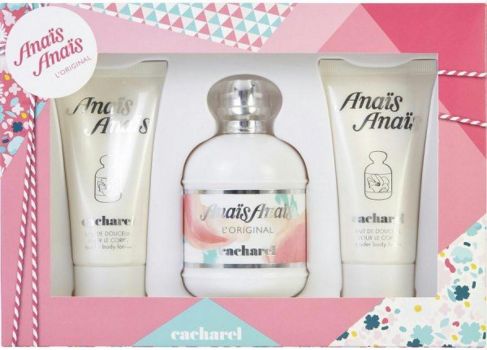 Coffret Anaïs Anaïs l'Original : Eau de toilette 100 ml + Lait Corps X2