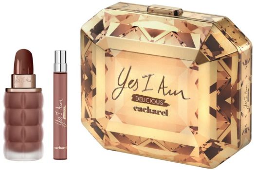 Coffret Yes I Am Delicious 2022 : Eau de Parfum 50 ml + Vaporisateur Voyage