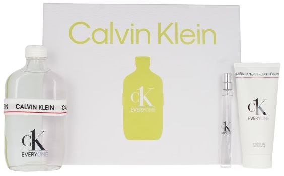 Coffret CK Everyone 2023 : Eau de toilette 200 ml + Format voyage 10 ml + Gel douche 100 ml