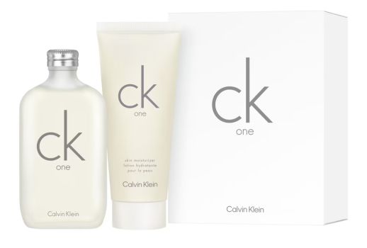 Coffret CK One : Eau de toilette 200 ml + Lait corps 200 ml