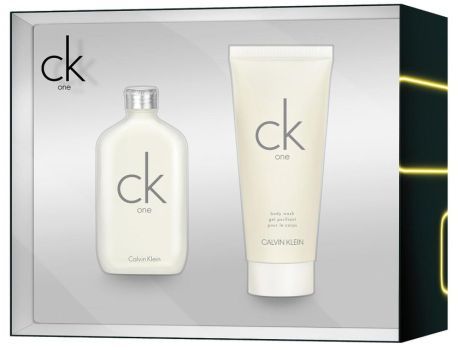 Coffret CK One : Eau de toilette 50 ml + Gel douche 100 ml