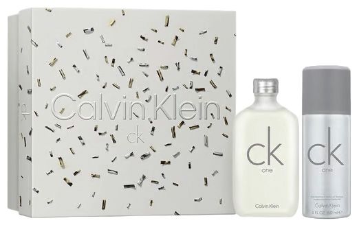 Coffret CK One Noël 2023 : Eau de toilette 100 ml + Déodorant 150 ml